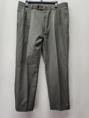 Joseph & Feiss Taupe Pleated Dress Pants